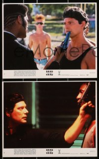 7x018 BAND OF THE HAND 8 8x10 mini LCs 1986 Paul Michael Glaser, Stephen Lang, Lauren Holly!