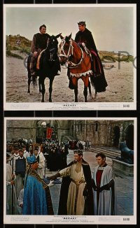 7x282 BECKET 3 color 8x10 stills 1964 Peter O'Toole, Richard Burton in the title role!