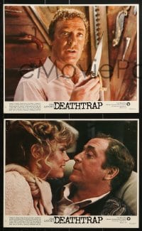 7x026 DEATHTRAP 8 8x10 mini LCs 1982 Christopher Reeve, Michael Caine, Dyan Cannon, Sidney Lumet