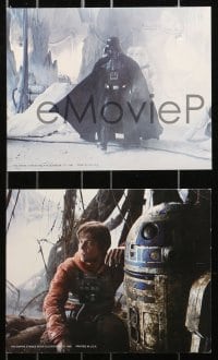 7x099 EMPIRE STRIKES BACK 7 color 8x10 stills 1980 George Lucas classic, Darth Vader, great images!