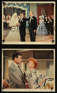 7x286 FOREVER DARLING 3 color 8x10 stills 1956 close & full images of James Mason, Arnaz & Lucille Ball!