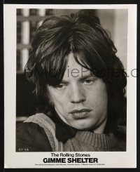 7x958 GIMME SHELTER 2 8x10 stills 1971 cool image of the Rolling Stones' Mick Jagger and crowd!