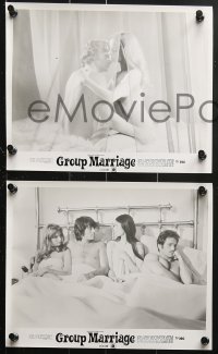 7x419 GROUP MARRIAGE 12 8x10 stills 1972 cool artwork of cast, the possibilities go on and on!