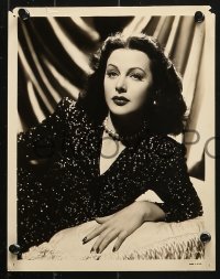 7x823 HEDY LAMARR 4 8x10 stills 1940s great close-up and full-length portraits of the MGM star!