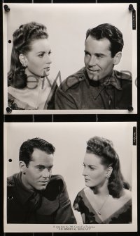 7x619 IMMORTAL SERGEANT 7 8x10 stills 1943 WWII soldier Henry Fonda romancing Maureen O'Hara!
