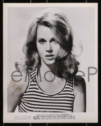 7x825 JANE FONDA 4 8x10 stills 1960s portrait images of the sexy star from Cat Ballou & more