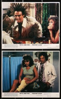 7x105 JEKYLL & HYDE TOGETHER AGAIN 7 8x10 mini LCs 1982 they told him to shove it up his nose!