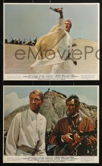 7x109 LAWRENCE OF ARABIA 7 color 8x10 stills R1971 David Lean classic starring Peter O'Toole, Best Picture!