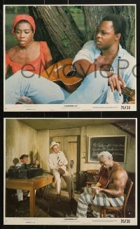 7x158 LEADBELLY 6 8x10 mini LCs 1976 cool images of Roger E. Mosley as blues singer Huddie Ledbetter