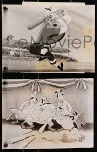 7x899 MAKE MINE MUSIC 3 7x9.5 stills 1955 cool images of Casey & other Walt Disney characters!