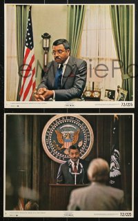 7x112 MAN 7 8x10 mini LCs 1972 James Earl Jones as the 1st pretend black U.S. President!