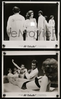 7x705 OH CALCUTTA 6 8x10 stills 1972 Jacques Levy sex musical, great images of near naked ladies!
