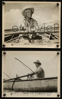 7x904 OLD MAN & THE SEA 3 8x10 stills 1958 great images of Spencer Tracy in Hemingway's classic!