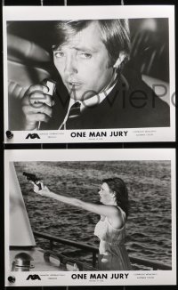 7x346 ONE MAN JURY 20 8x10 stills 1978 great images of Jack Palance, James Bacon, a wave of terror!