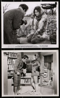 7x582 OWL & THE PUSSYCAT 8 8x10 stills 1970 great images of Barbra Streisand, George Segal!