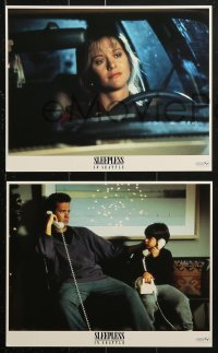 7x074 SLEEPLESS IN SEATTLE 8 8x10 mini LCs 1993 Nora Ephron directed, romantic Tom Hanks & Meg Ryan!