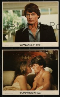 7x279 SOMEWHERE IN TIME 4 8x10 mini LCs 1980 Christopher Reeve, Jane Seymour, cult classic!