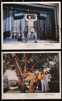 7x078 STRONGEST MAN IN THE WORLD 8 color 8x10 stills 1975 Walt Disney, teenage Kurt Russell & Flynn!