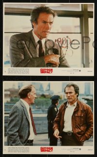 7x280 SUDDEN IMPACT 4 8x10 mini LCs 1983 Clint Eastwood as Dirty Harry, Sondra Locke!