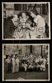 7x594 THREE MUSKETEERS 8 8x10 stills 1935 Alexandre Dumas, all with RKO stamps, some candids!