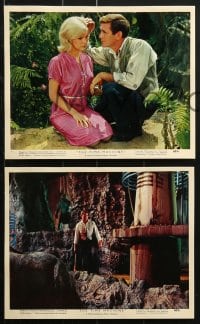 7x007 TIME MACHINE 10 color 8x10 stills 1960 H.G. Wells, George Pal, Taylor, Mimieux, sci-fi!