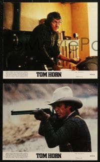 7x202 TOM HORN 6 8x10 mini LCs 1980 see cowboy Steve McQueen in the title role before he sees you!
