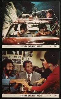7x206 UPTOWN SATURDAY NIGHT 6 8x10 mini LCs 1974 Sidney Poitier, Bill Cosby & Harry Belafonte