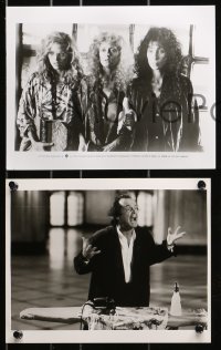 7x653 WITCHES OF EASTWICK 7 8x10 stills 1987 Jack Nicholson, Cher, Susan Sarandon, Pfeiffer!