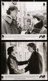 7x414 YOUNG SHERLOCK HOLMES 13 8x10 stills 1986 Spielberg, Nicholas Rowe as the great detective!