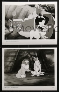7x490 ALL DOGS GO TO HEAVEN 9 English 8x10 stills 1989 Don Bluth, cute images of dogs & girl!