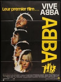 7y577 ABBA: THE MOVIE French 1p 1978 Swedish pop rock, headshots of all 4 band members!