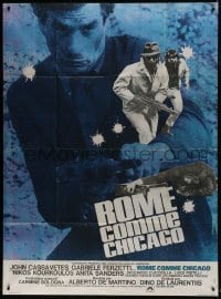 7y608 BANDITS IN ROME French 1p 1969 John Cassavetes in Alberto De Martino's Roma come Chicago!