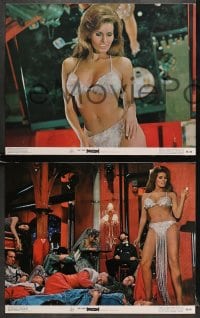 7z075 BEDAZZLED 8 color 11x14 stills 1968 classic fantasy, Dudley Moore & sexy Raquel Welch as Lust