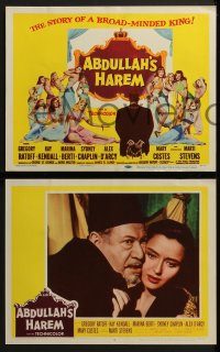 7z042 ABDULLAH'S HAREM 8 LCs 1956 Gregory Ratoff, Kay Kendall, English sex in Egypt!