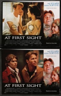 7z057 AT FIRST SIGHT 8 LCs 1999 Val Kilmer, Mira Sorvino, Kelly McGillis