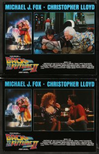 7z512 BACK TO THE FUTURE II 6 LCs 1989 Michael J. Fox & Christopher Lloyd, Struzan border art!