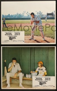 7z513 BAD NEWS BEARS 6 LCs 1976 Walter Matthau coaches baseball, Tatum O'Neal, great scenes!