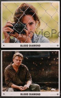 7z010 BLOOD DIAMOND 10 LCs 2007 Edward Zwick, Leonardo DiCaprio, Jennifer Connelly & Djimon Hounsou!