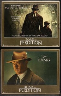 7z008 ROAD TO PERDITION 11 LCs 2002 directed by Sam Mendes, Tom Hanks, Paul Newman, Jude Law!