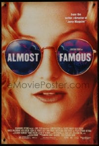 8a047 ALMOST FAMOUS DS 1sh 2000 Crowe directed, close-up image of super-sexy Kate Hudson!