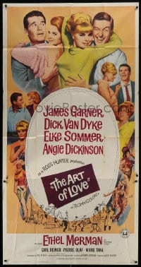 8b623 ART OF LOVE 3sh 1965 Dick Van Dyke, Elke Sommer, James Garner, Angie Dickinson