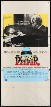 8b039 PEEPER South African 3sh 1975 Michael Caine wouldn't know who-done-it, Natalie Wood!