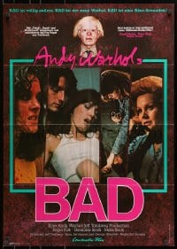 8c542 ANDY WARHOL'S BAD German 1977 Carroll Baker & King, sexploitation comedy, different!