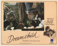 8d409 DREAMCHILD English LC 1985 true story of Alice in Wonderland with Jim Henson puppets, rare!