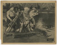 8d206 AFTERNOON TEE LC 1924 Reg'lar Kids Comedy, Our Gang's Eugene Jackson, golfball on duck, rare!
