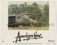 8d226 APOCALYPSE NOW LC #1 1979 Francis Ford Coppola, best Vietnam War helicopter image!