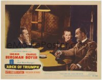 8d228 ARCH OF TRIUMPH LC #3 1947 Ingrid Bergman, Charles Boyer, Calhern, by Erich Maria Remarque!