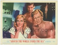 8d229 AROUND THE WORLD UNDER THE SEA LC #1 1966 sexy Shirley Eaton with barechested Lloyd Bridges!