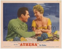 8d231 ATHENA LC #8 1954 Jane Powell's favorite number is Edmund Purdom, they're both laughing!
