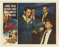 8d255 BIG COMBO LC 1955 Lee Van Cleef, Holliman w/ Richard Conte torturing Cornel Wilde, film noir!